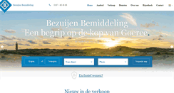 Desktop Screenshot of bezuijenbemiddeling.nl